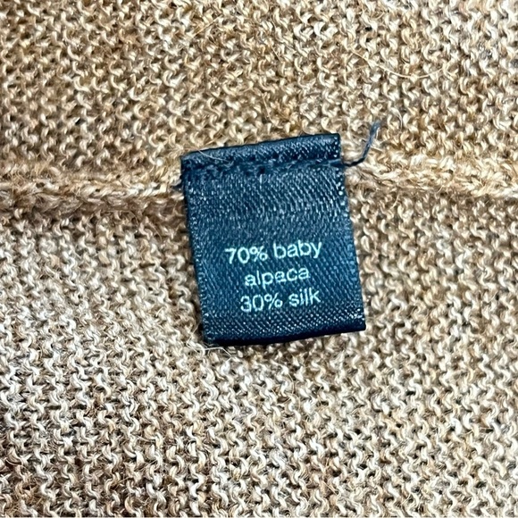 Peruvian Connection Alpaca and Silk Long Timeless Links Cardigan Womens Small - Picture 9 of 11